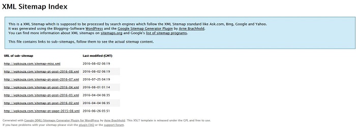 Google XML Sitemaps　～検索エンジンにXMLサイトマップを自動送信するワードプレスのプラグイン～